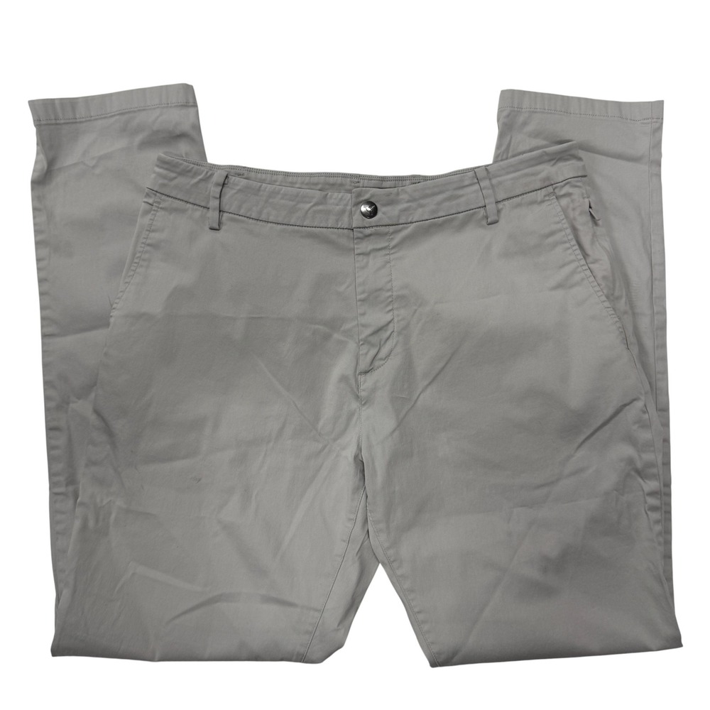 Bird Dogs Pants Chinos‎ Mens 34 x32 Gray Flat Front Stretch Golf Business Casual - Picture 7 of 13